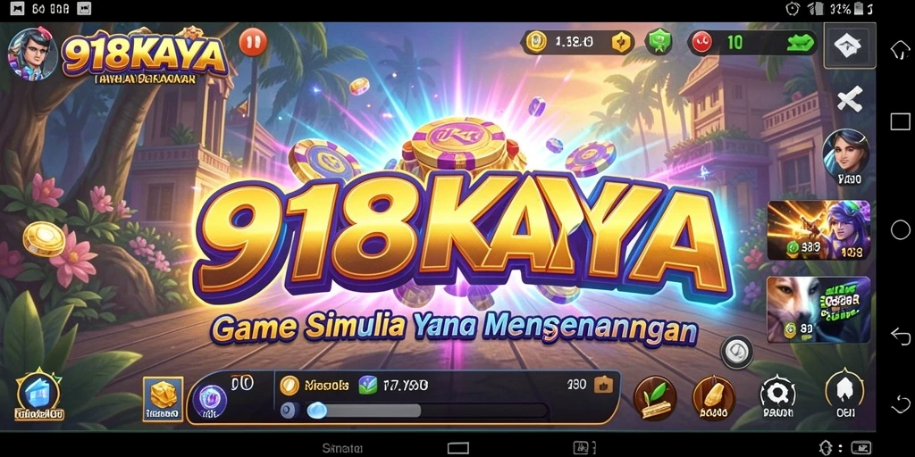 Tampilan gameplay menawan dalam 918KAYA yang menunjukkan interaksi karakter.