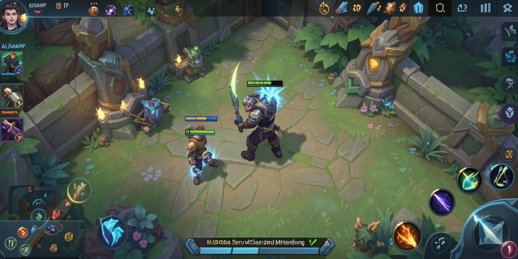 Tampilan gameplay seru dalam ALISANRP dengan karakter yang beragam.