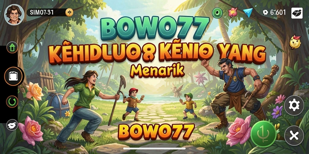 Gameplay BOWO77 menunjukkan pengalaman simulasi yang mendalam.