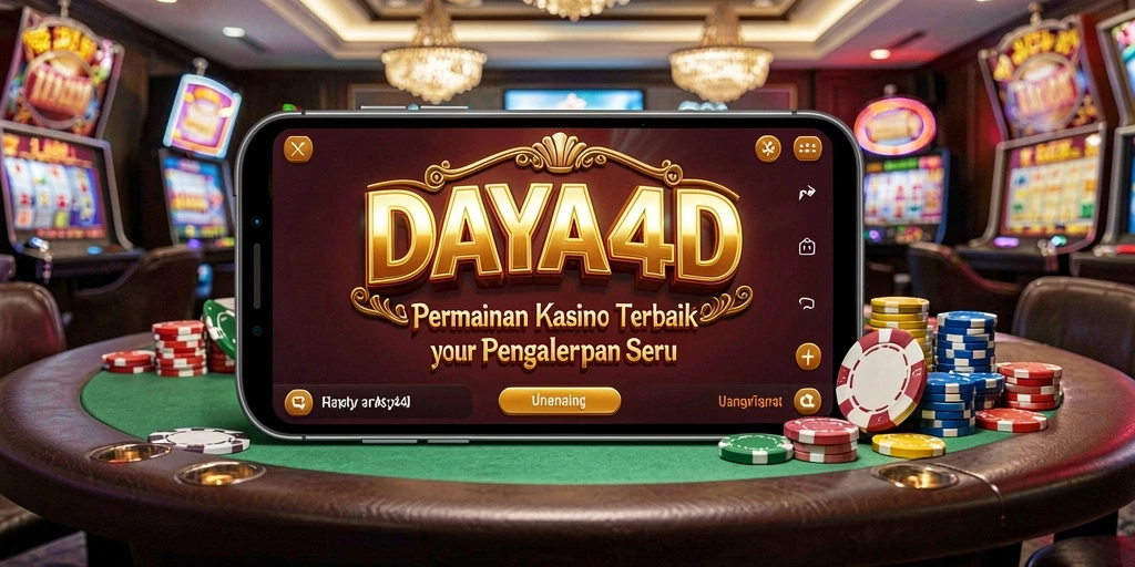 Tampilan gameplay menarik dari aplikasi Kasino DAYA4D.