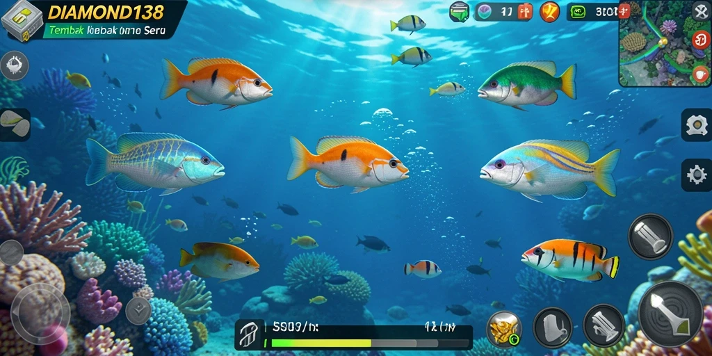 Tangkapan layar gameplay seru dari DIAMOND138.