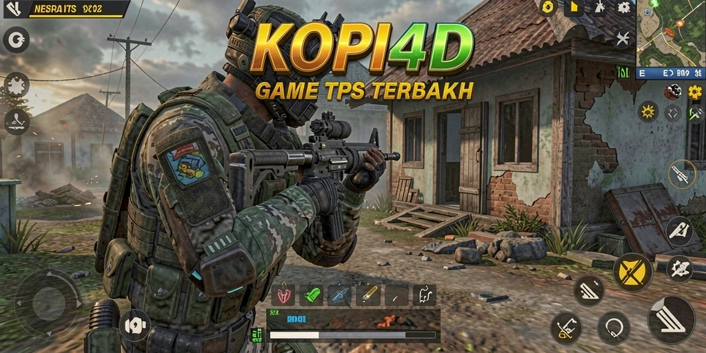 Tampilan gameplay KOPI4D yang menegangkan saat bertempur.