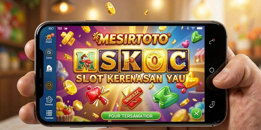 Tampilan utama game MESIRTOTO dengan berbagai mesin Slot menarik.