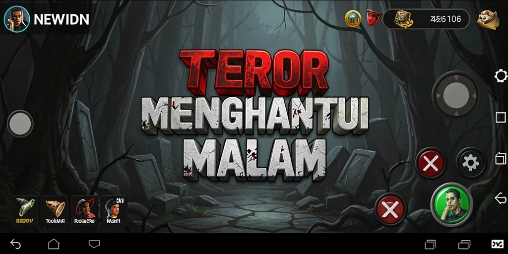 Gameplay menakutkan dengan atmosfer Horror yang kuat.