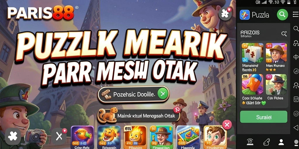 Tampilan gameplay PARIS88 yang seru dan menantang.