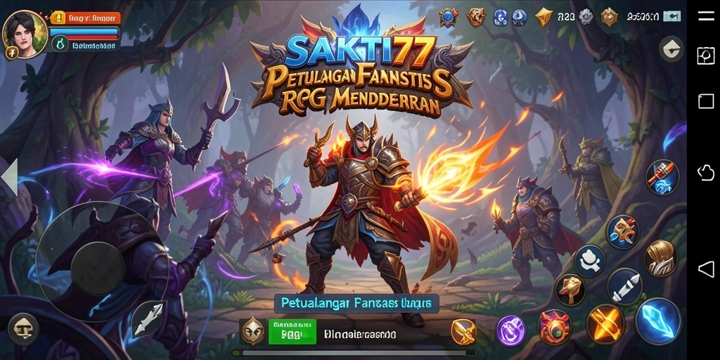 Tampilan gameplay SAKTI77 yang memukau dan menantang di dunia RPG.