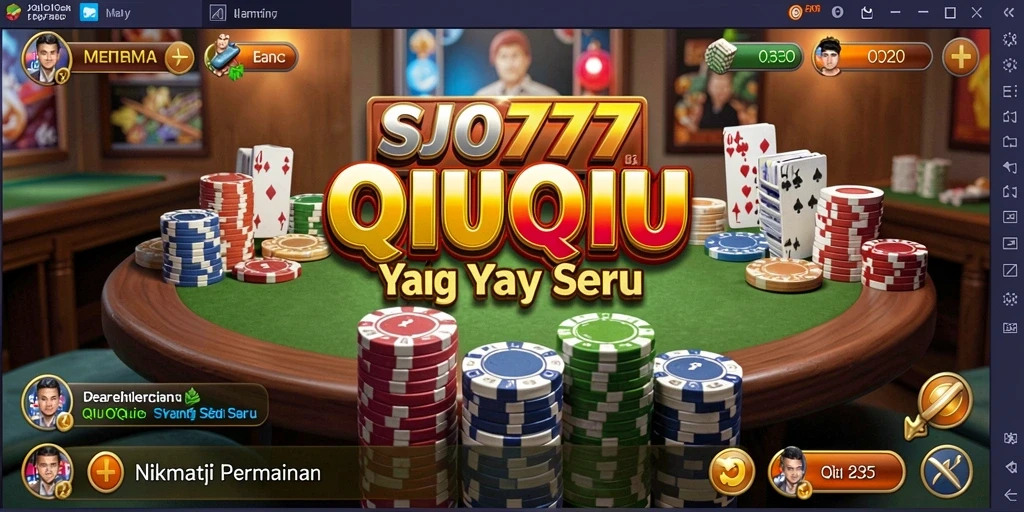 Tampilan gameplay SJO777 yang menarik dalam QiuQiu.