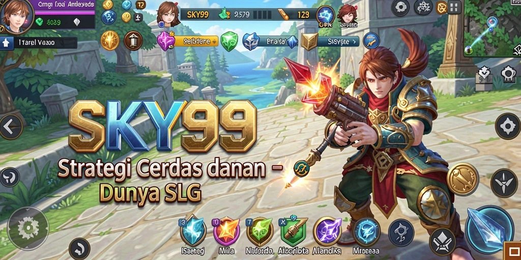 Tampilan menarik dari gameplay SLG di SKY99.