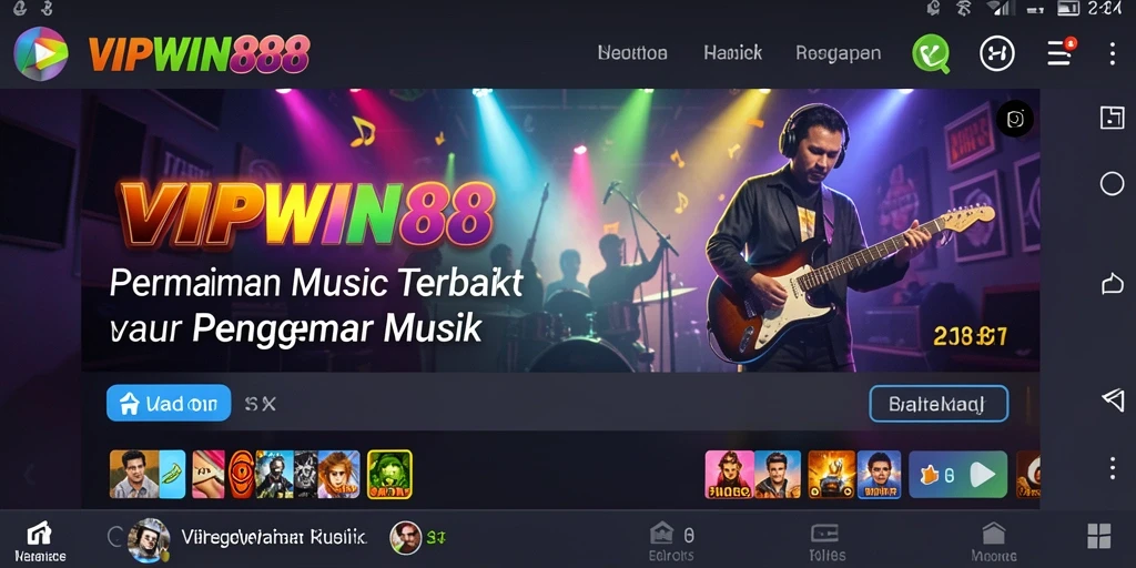 Gameplay menarik dari aplikasi VIPWIN88 yang menghadirkan musik dengan cara seru.