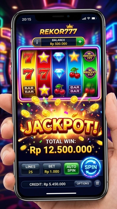 Tampilan antarmuka rekor777 yang sederhana dan intuitif.